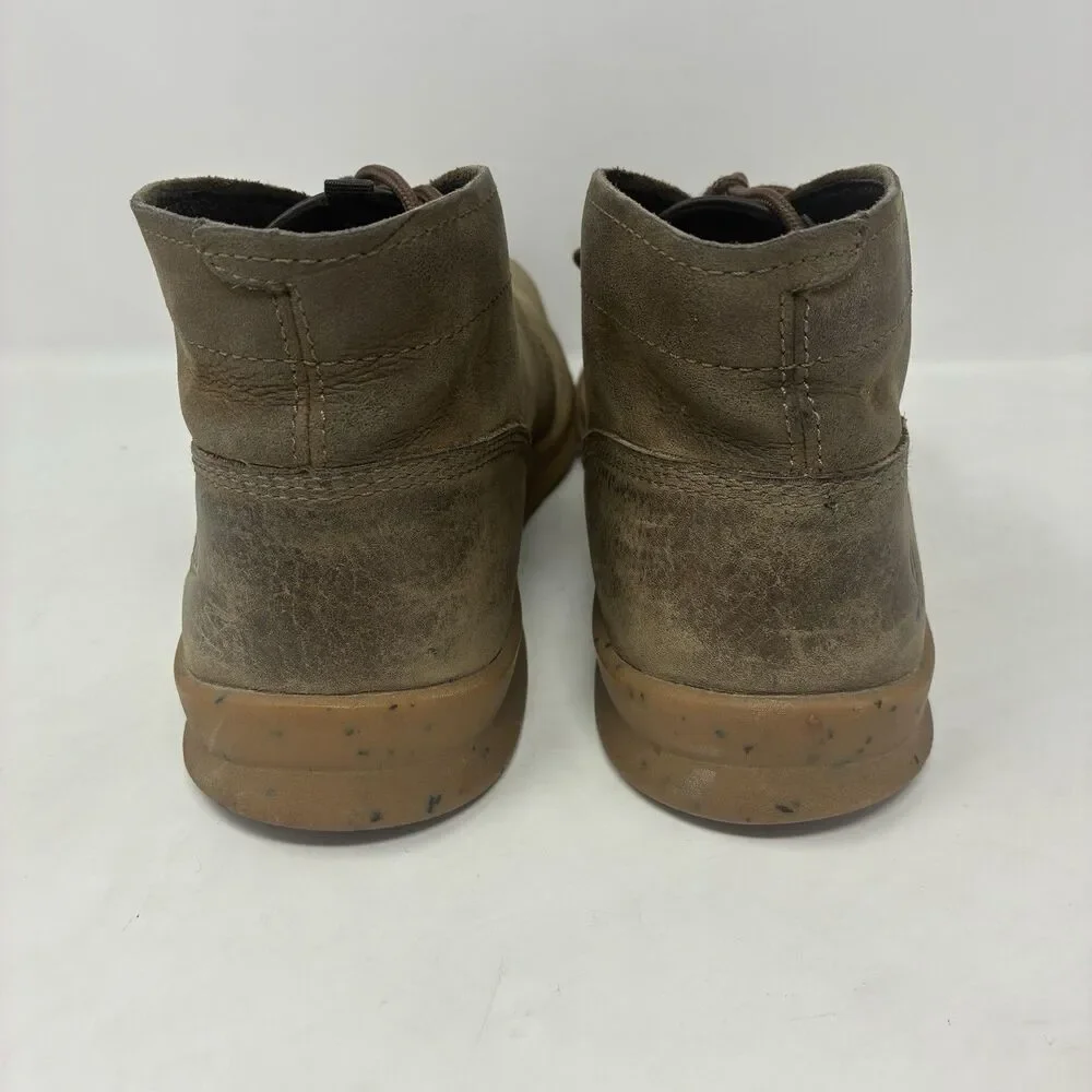 Danner Boots Mens 10 D Pilgrim Chukka Bracken Leather Shoes Brown Suede 37641